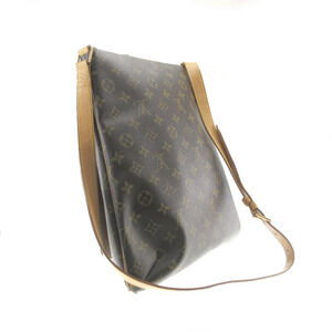 Louis Vuitton Shoulder Musette Brown Canvas Monogram Bag